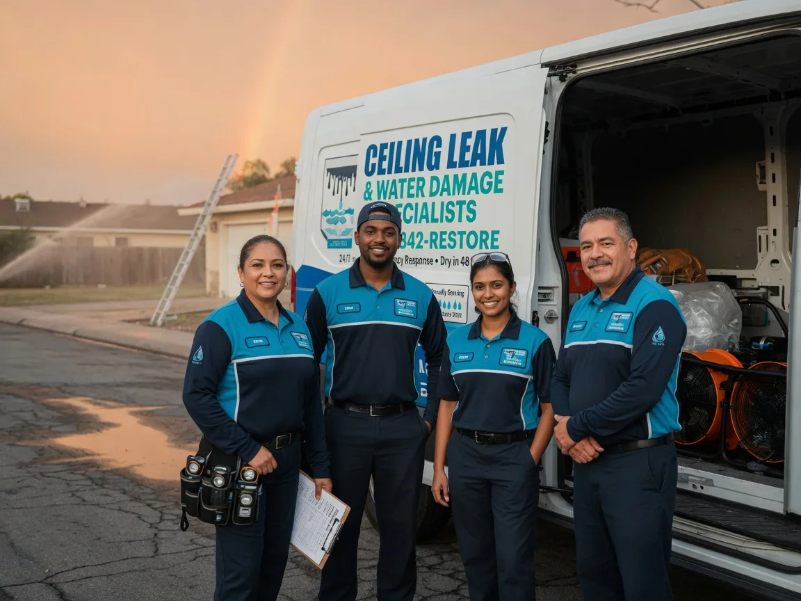 Ceiling Leak Cleanup company in Blairs, VA