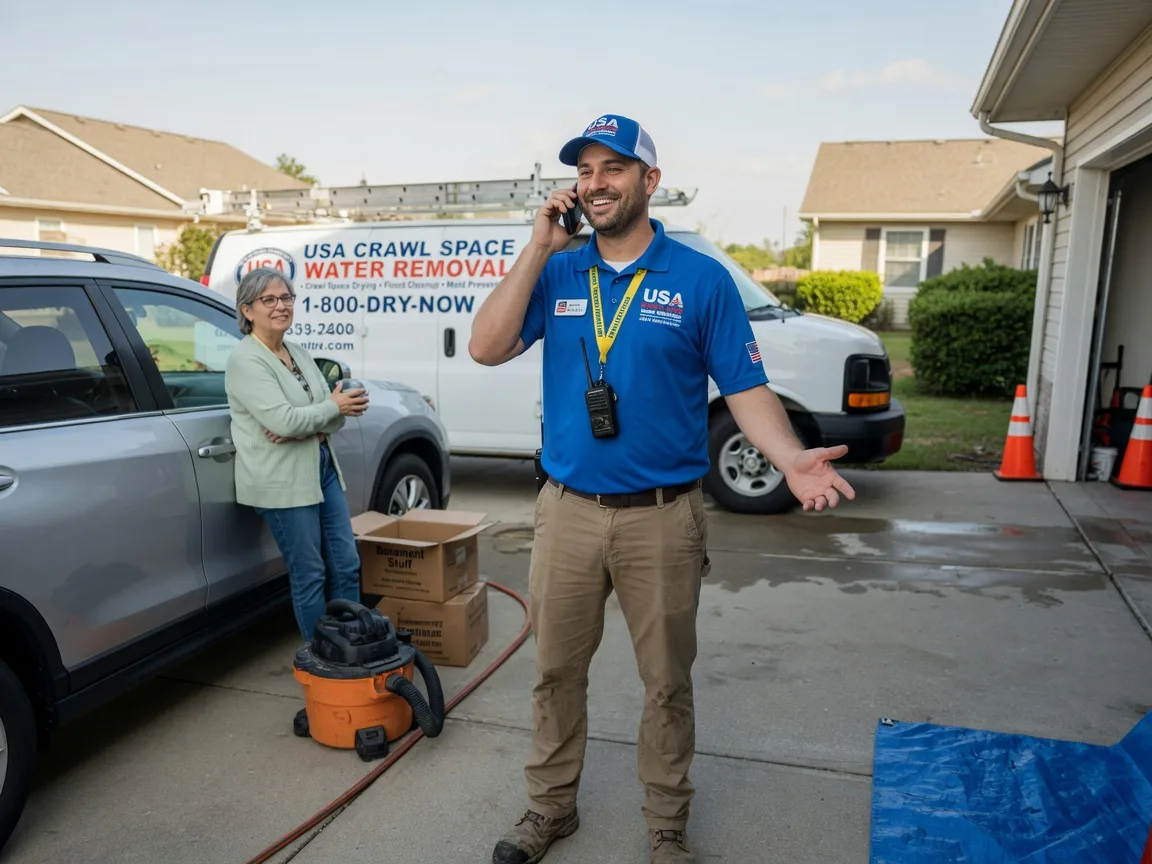 Crawl Space Water Removal Blairs, VA FAQs